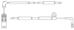 Delphi LZ0196 Brake Wear Indicators