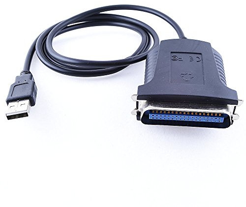 REY Cable Paralelo Adaptador Impresora USB IEEE 1284 36pin Centronic 2251R