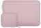 MOSISO Housse pour Ordinateur Portable 15 Pouces,Compatible avec MacBook Air 15 M4 A3241 M3 A3114 M2 A2941 (2025-2023),Dell XPS 15,Laptop Sleeve Néoprène Sac avec Petite Pochette,Rose