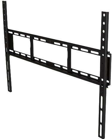 AVF Flat TV Wall Mount - Universal VESA Low Profile Flat To Wall Bracket for Screens 37-80 - 60kg Max Weight -Slim Profile - Easy to Install - All fixings And Fittings Provided - Black - AL600