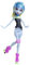 Mattel Y8349 - Monster High Rollschuh-Clique Abbey, Puppe