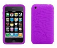Logotrans Design Series Coque silicone pour Apple iPhone 3G/3GS Mauve (Import Allemagne)