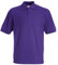 Fruit Of The Loom Men's SS033M Short Sleeve Polo Shirt, Purple, Medium (Manufacturer Size:M)