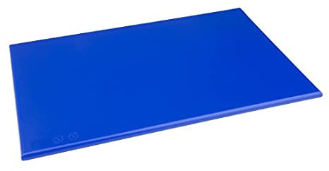 Hygiplas Standard High Density Blue Chopping Board for Raw Fish - 45x30cm