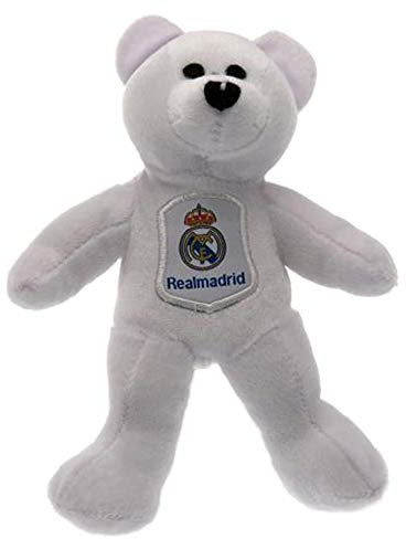 Real Madrid Solid Mini Bear Sportausrüstung für Fans, Erwachsene, Unisex, Mehrfarbig, Einheitsgröße