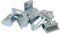 10x Nutenstein Nut 10 - Typ B - M5 mit Steg, schwer, Stahl verzinkt