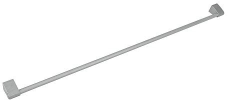 Metaltex Barra para Colgar de Cocina, Metal, Gris, 80x5 cm