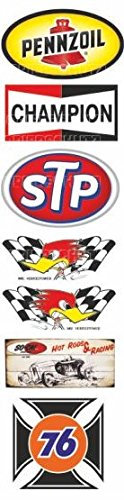 436 Set STP/Pennzoil AUFKLEBER/STICKER USW.
