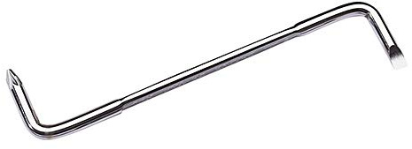 Draper 30847 Plain Slot/PZ Type Angled Screwdriver, 125 mm Blade Length