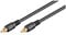 Goobay 50435 Cavo di Collegamento Audio Digitale Coassiale, RCA S/PDIF, a Doppia Schermatura, 5m Lunghezza del Cavo