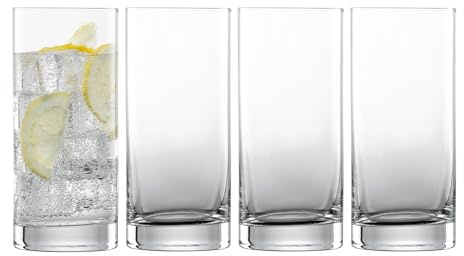 ZWIESEL GLAS Paris Iceberg Long Drink Glass 16.5 Ounce (Set of 6), Drinking Glasses for Long Drinks, Dishwasher-Safe Tritan Crystal Glasses, Made in Germany