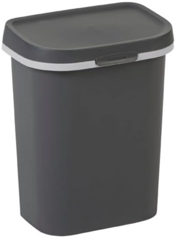 Curver VB 214905 Mistral Flat 10 L Bin A, Plastik, Grey, 1.1000000000000001 x 1.1000000000000001 cm