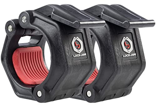 Lock-Jaw OLY 2 Olympic Barbell Collar (Black)