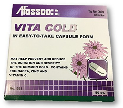 Afassco 581 Vita Cold Capsules - 50 / BX