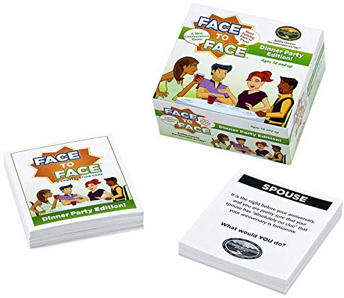 Face to Face Dinner Party Edition Card Game