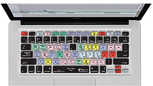 Editors Keys Final Cut Pro Version 5 6 7 Tastatur-Abdeckung, Shortcut Bedruckt, für MacBook Air Pro Wireless Tastaturen