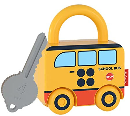 Vigcebit Jouets pour Enfants avec Cadenas et clés - Jouets d'apprentissage préscolaires Mignons pour Enfants,Cadeaux d'éducation préscolaire pour garçons et Plus Trois Ans pour stimuler