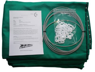 By Beier Germany Universal Pfeilfangnetz Extra Stark, Grün, 3 x 2.85 m
