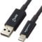 Amazon Basics Cable de carga con adaptador USB-C a USB-A 3.1 Gen 2, carga rápida, alta velocidad de 10 Gbps, certificado USB-IF, para iPhone 16/15, iPad, tabletas, ordenadores portátiles, 0.9 m, negro