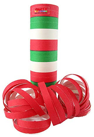 PARTY DISCOUNT ® Luftschlange Italien 1 Rolle Standardmaß