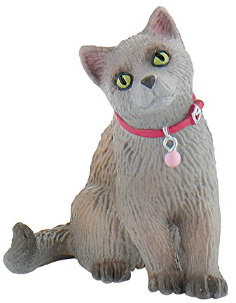 Bullyland 66372 - Spielfigur, Russisch Blau Minou, ca. 7,2 cm
