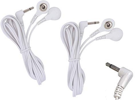 TENS/EMS Electrode Leads with Snap Connection for Tens Machines by Healthcare World