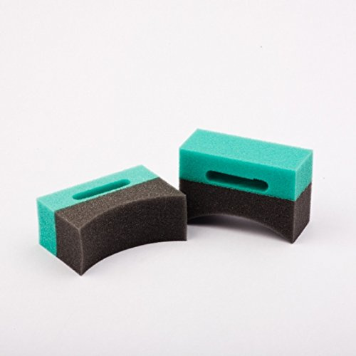 Shiny Garage Applikator für Reifenpflege Bi-Color shaped sponge applikator