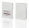 Rössler Papier 2160831170 - Paper Royal - Doppenkarten-Pack DIN A6, 20 Stück, eisgrau gerippt