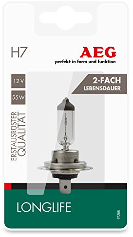 AEG Automotive 97288 Glühlampe Longlife H7, PX26d, 60/55W, 1 Stück