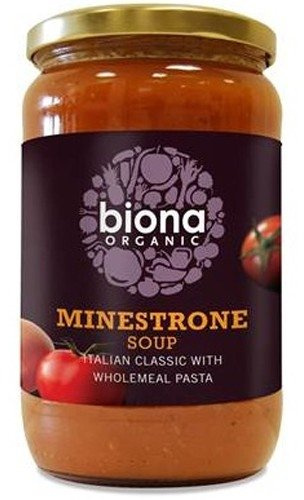 Biona Organic Minestrone Soup 680g X 4 (Pack of 4)