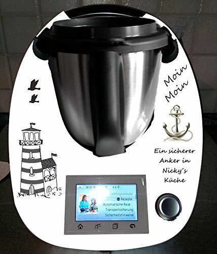 Aufkleber passend für Thermomix TM 5 Anker Moin
