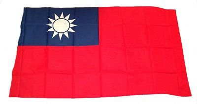 Fahne/Stockflagge Taiwan 30 x 45 cm Flagge