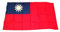 Fahne/Stockflagge Taiwan 30 x 45 cm Flagge