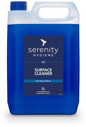 Concentrated All Purpose Antibacterial Surface Cleaner Spray - Up to 50 Litres from 1 Litre - Food-Safe, Cruelty-Free, & Vegan-Friendly Formula - 5 Litre