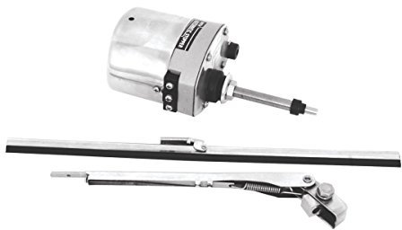 KNS Accessories KA8603 Scheibenwischermotor-Set aus Edelstahl (für Jeep, Street Rod, Custom und Hotrod)