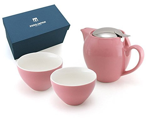 ZEROJAPAN Geschenk-Set für 4 Personen & 2 Tee Tassen Breit Rose zg-003 Ros (Japan Import)