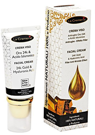 Gesichtscreme Gold 24 K und Hyaluronsäure - La Cremerie - 50,0 ml