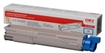OKI C 3600 N (43459331) Original Toner von OKI - Blau/Cyan / ca. 2.500 Seiten