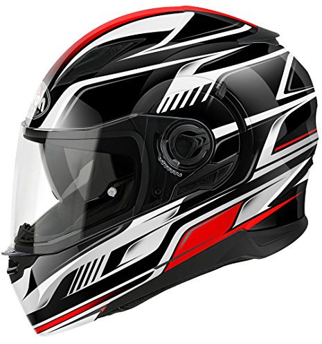 Airoh Helme Movement First, Weiß-Schwarz, Größe : XL
