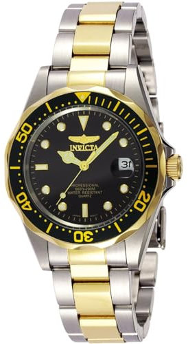 Invicta Pro Diver Edelstahl Quarzuhrwerk - 37mm