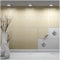 FoLIESEN - Adesivi per piastrelle 15x15 cm | Adesivi murali autoadesivi per bagno e cucina I Resistenti ai graffi e rimovibili | 20 Decalcomania per piastrelle, .:Beige lucido
