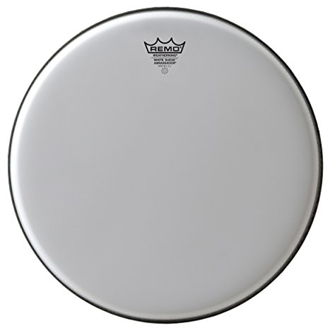 Remo drumhead Ambassador White Suede – 15 – BA-0815-WS