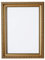Or Cadre Photo/ Cadre pour Posters Orné Sombre et Chic – Avec Support en MDF – avec Feuille Perspex Incassable en Styrène d’une Grande Clarté – A4