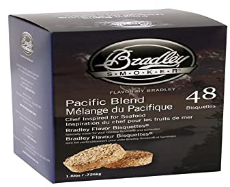 Bradley Smoker BTPB48 Pacific Blend Bisquetten 48 Pack