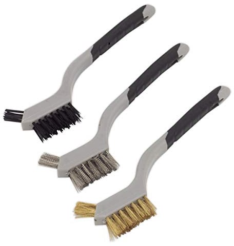 Sealey WB100 Mini Drahtbürste, 3 Stück