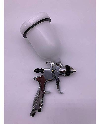 CEVIK PRO - CA-1856/3 Pistola de Pintura Profesional 1.7mm - Acabado Suave y Uniforme - Depósito 600cc - Conexión Rápida - Ideal para Esmaltes y Restauración