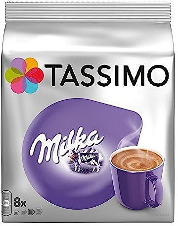 Tassimo Chocolate Milka - 8 tazas (16 cápsulas)