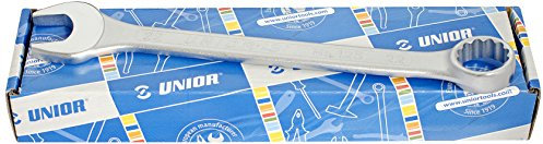 Unior 125/1CB Ringgabelschlüssel-Set, kurze Ausführung im Karton, 6-22/17 Zoll