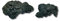 Amtra Roccia Vulcan - Decorazione Naturale per acquari Wild, Non Calcarea, Ideale per Giardini Zen, Peso 0,6-2 kg