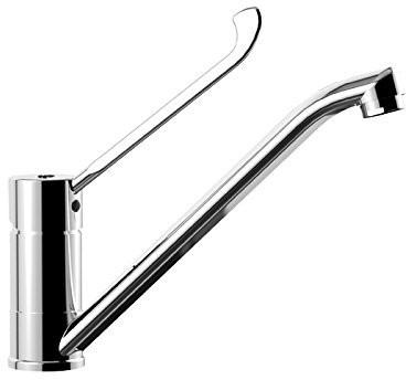 CA303CR Miscelatore lavello monoforo con leva clinica cromato CANDY PAFFONI